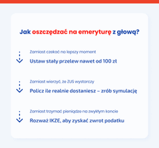 Jak oszczędzać na emeryturę z głową?